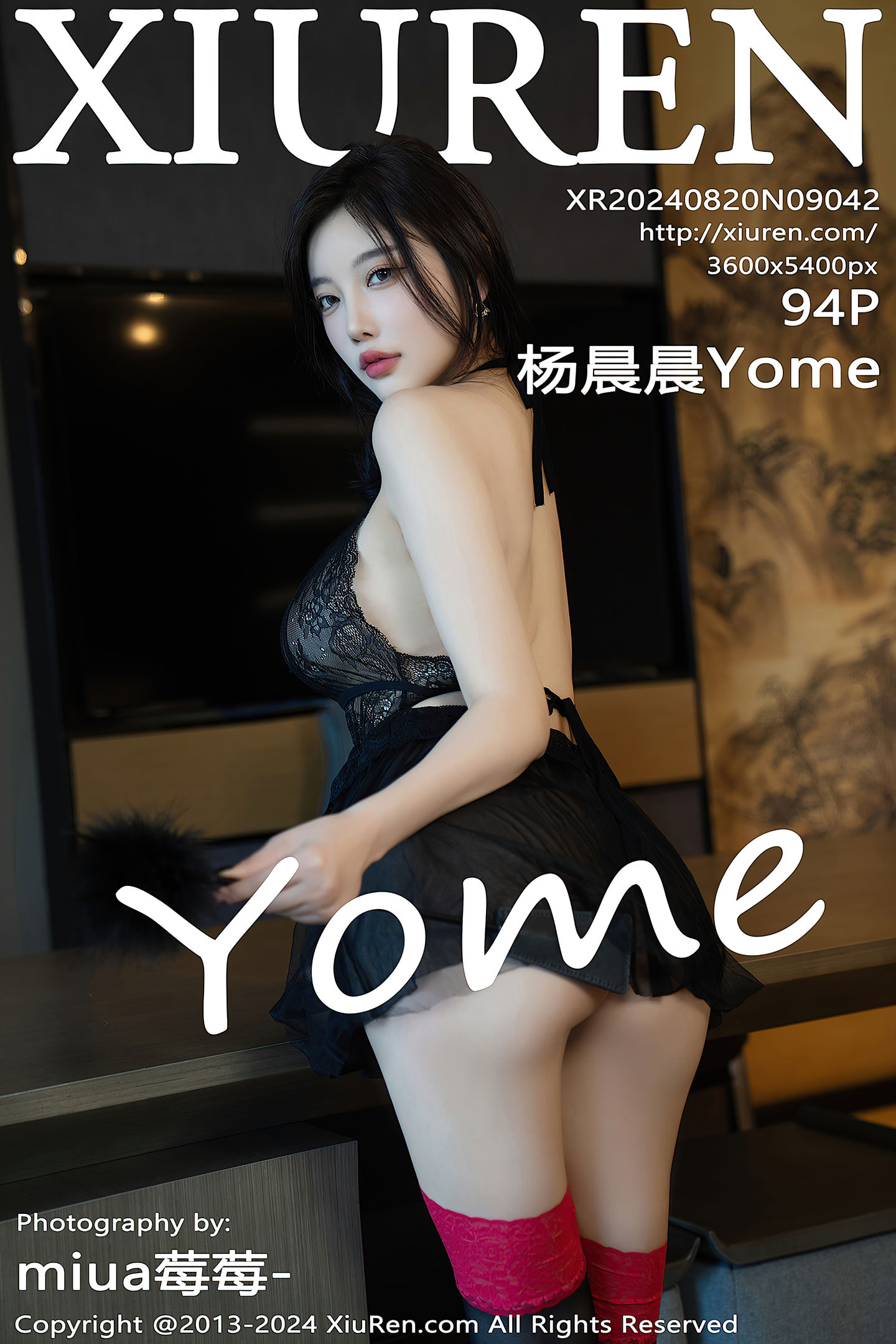 [Xiuren秀人网] 2024.08.20 NO.9042 杨晨晨Yome