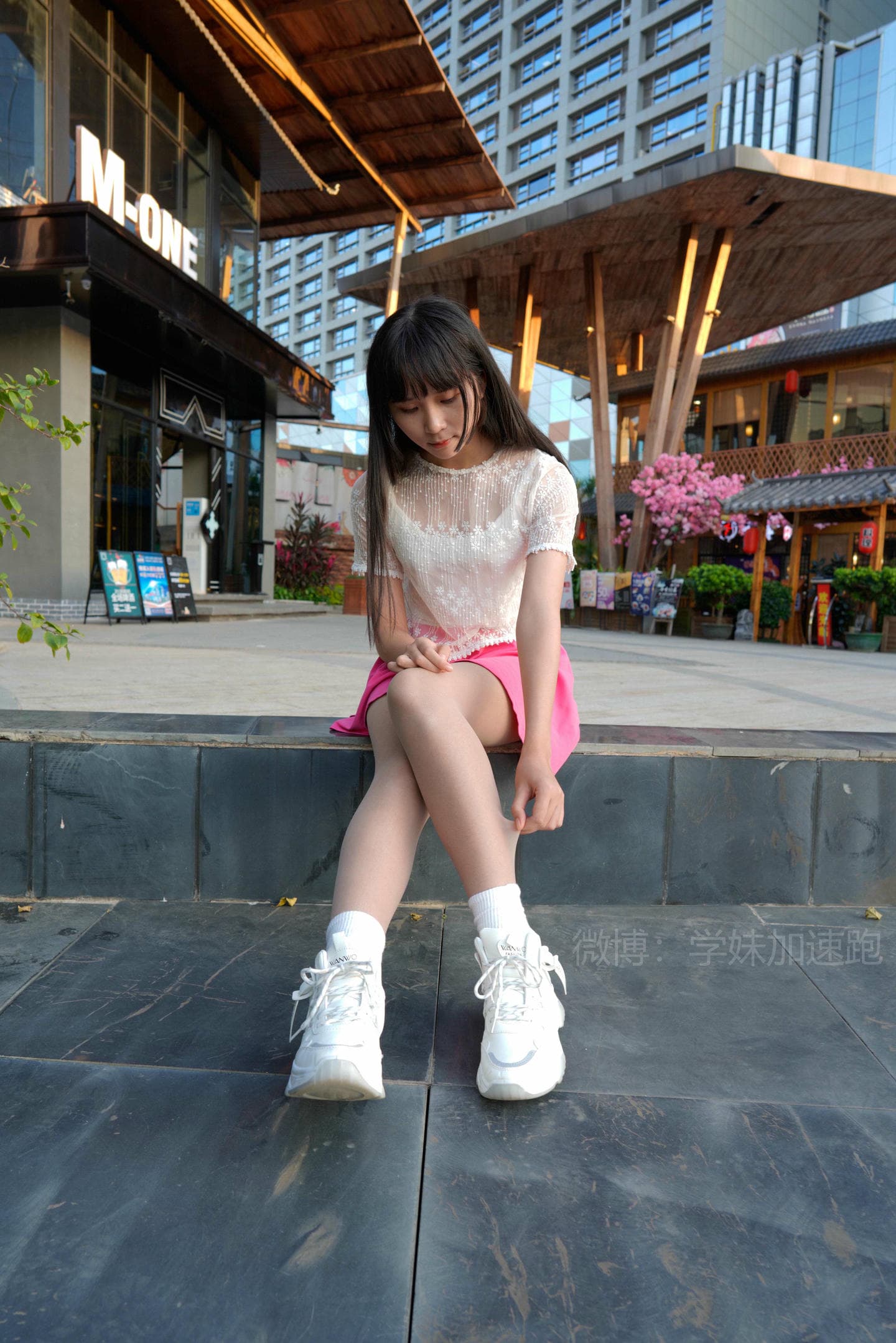 学妹加速跑 XM003《小琪学妹3》