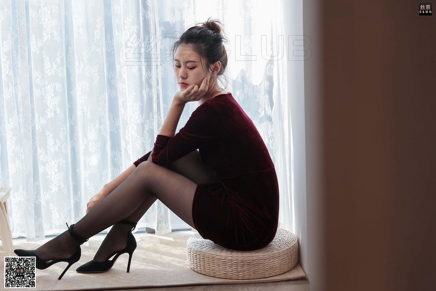 丝慕写真 SM056 欣妹 《宅女柔情》