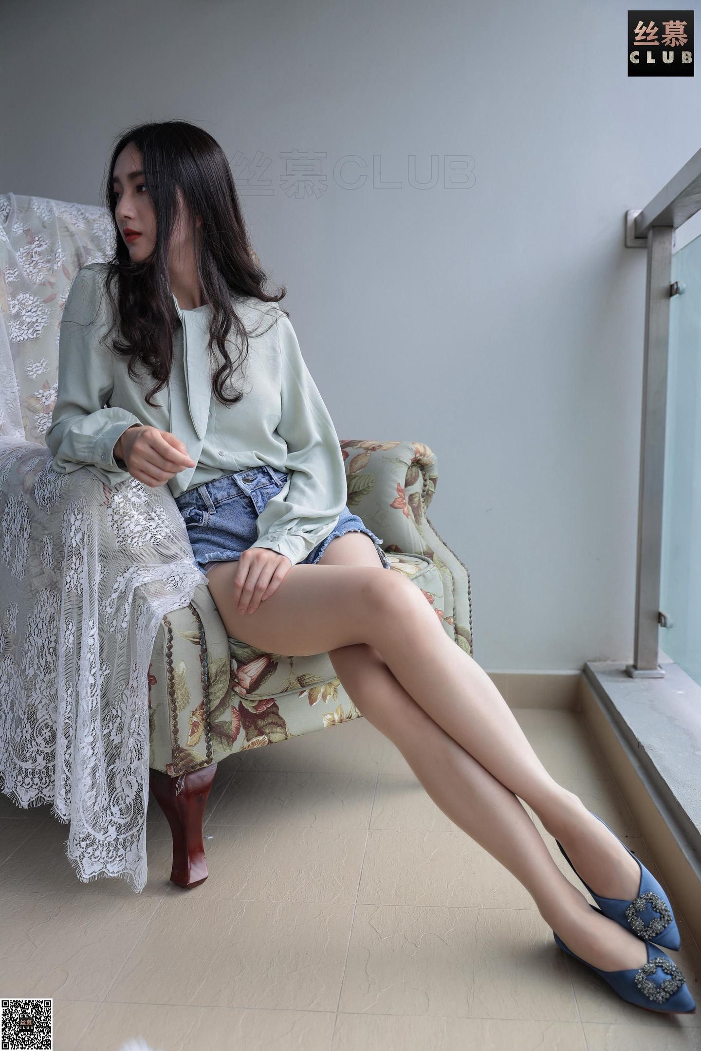 丝慕写真 SM058 佳佳 《佳佳的牛仔热裤》