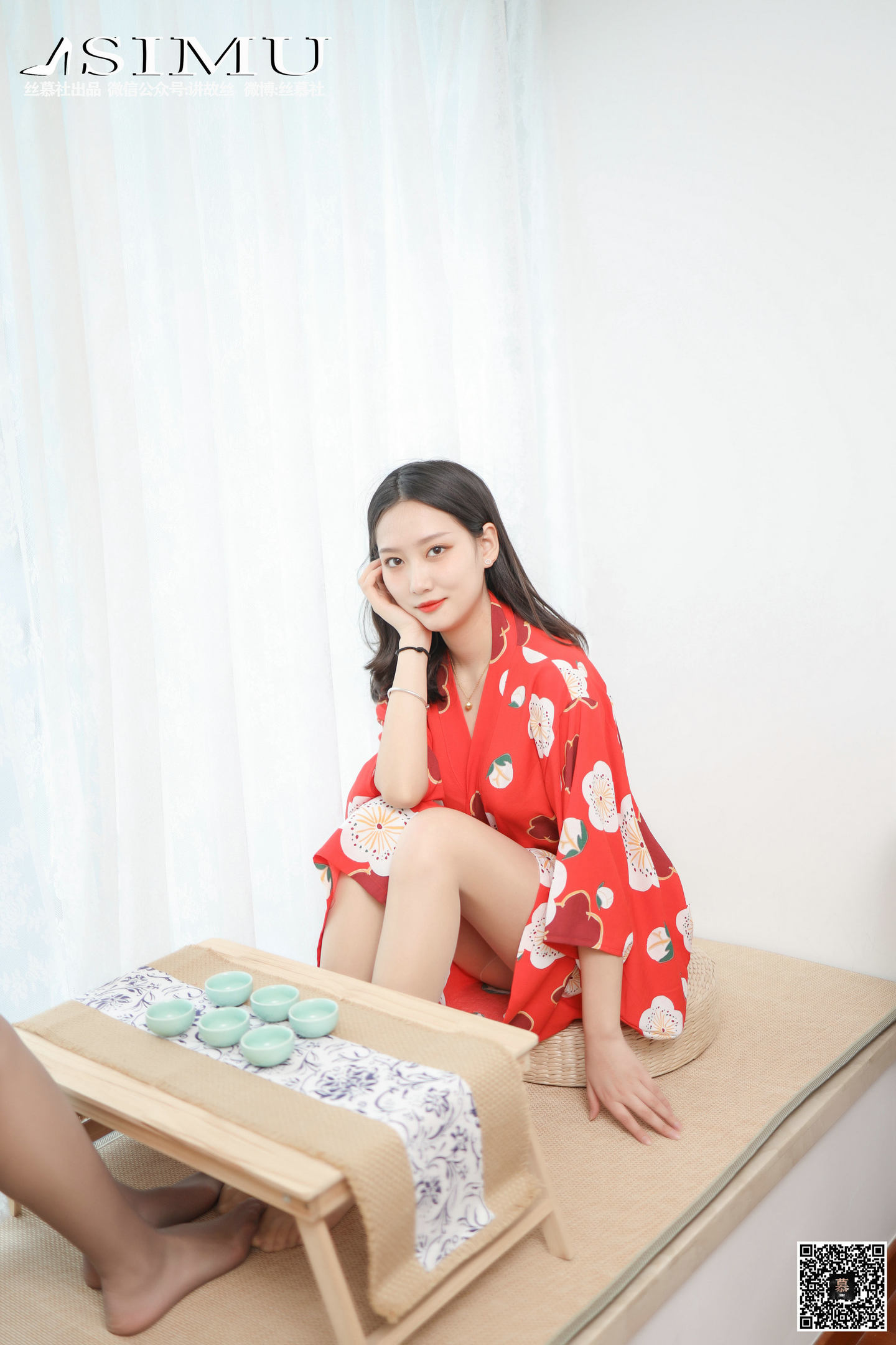 丝慕写真 SM232 新模 – 和服姐妹花