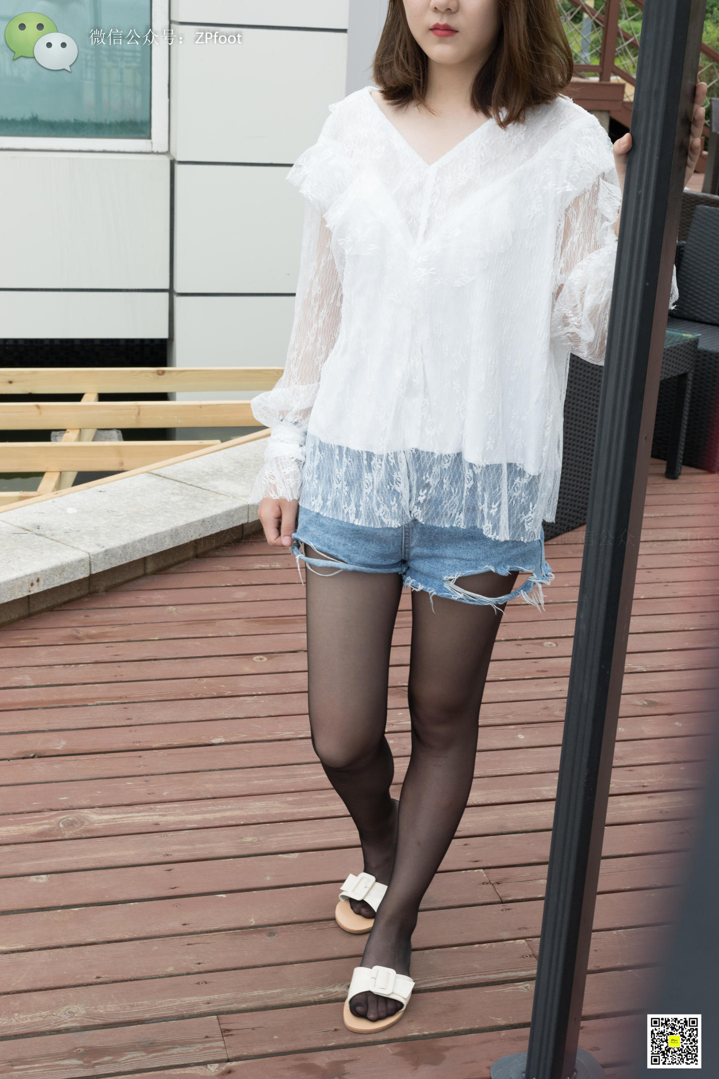 ISS山茶摄影 257 sale的黑丝嫩足