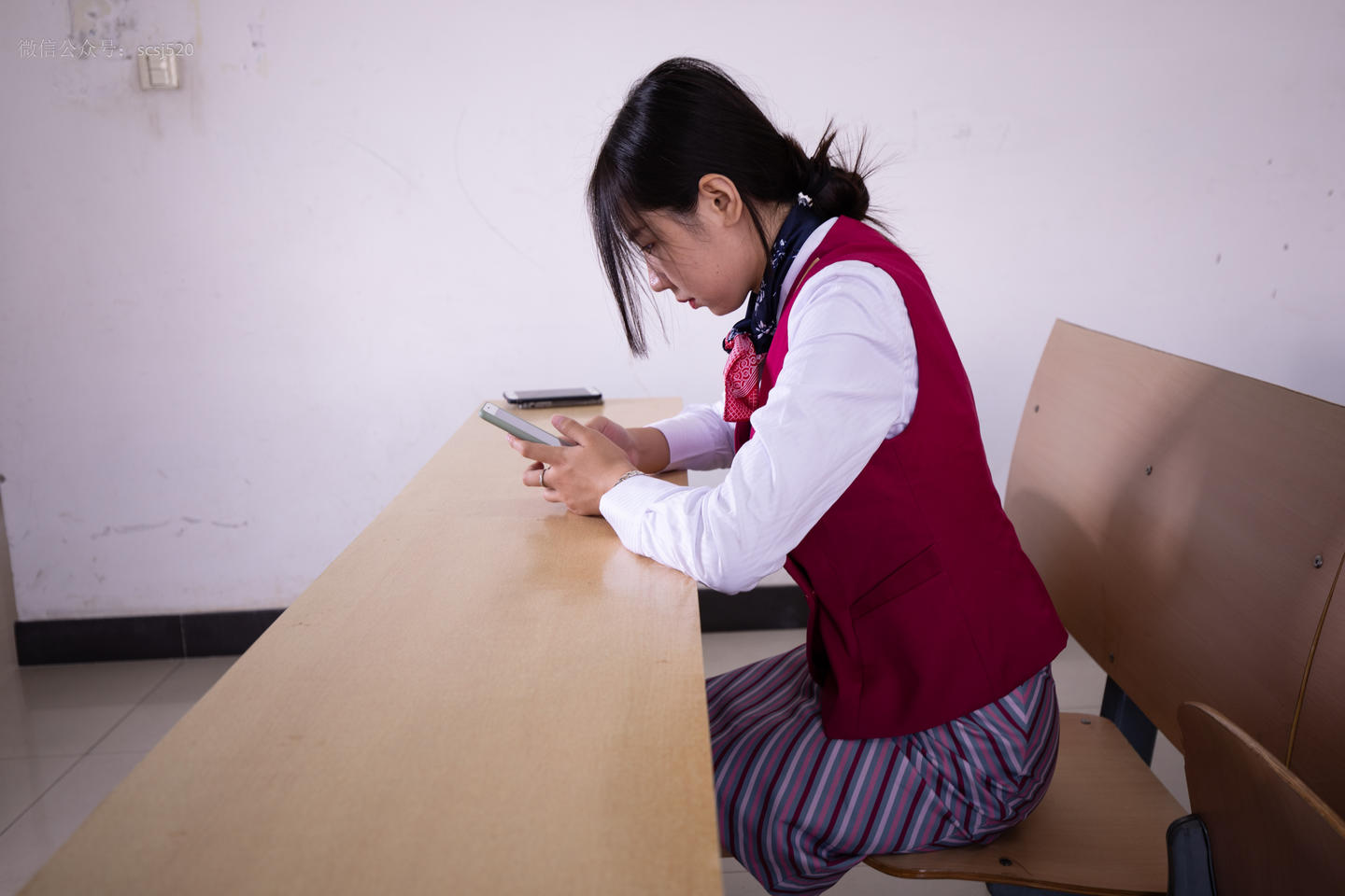 ISS山茶摄影 336 空姐的灰丝