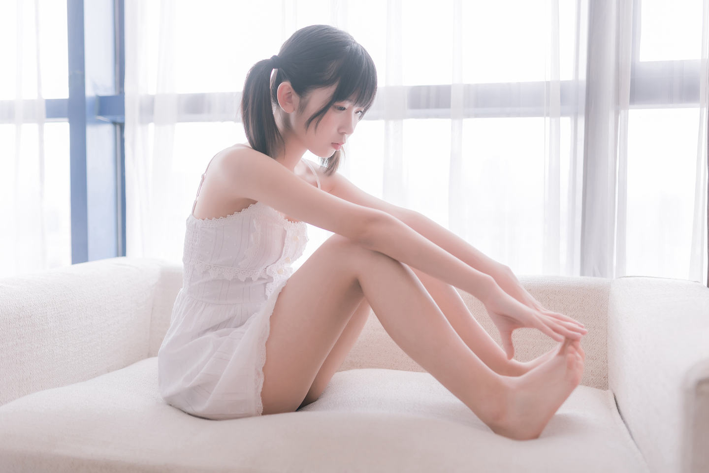 风之领域 NO.082 白色的睡衣裙