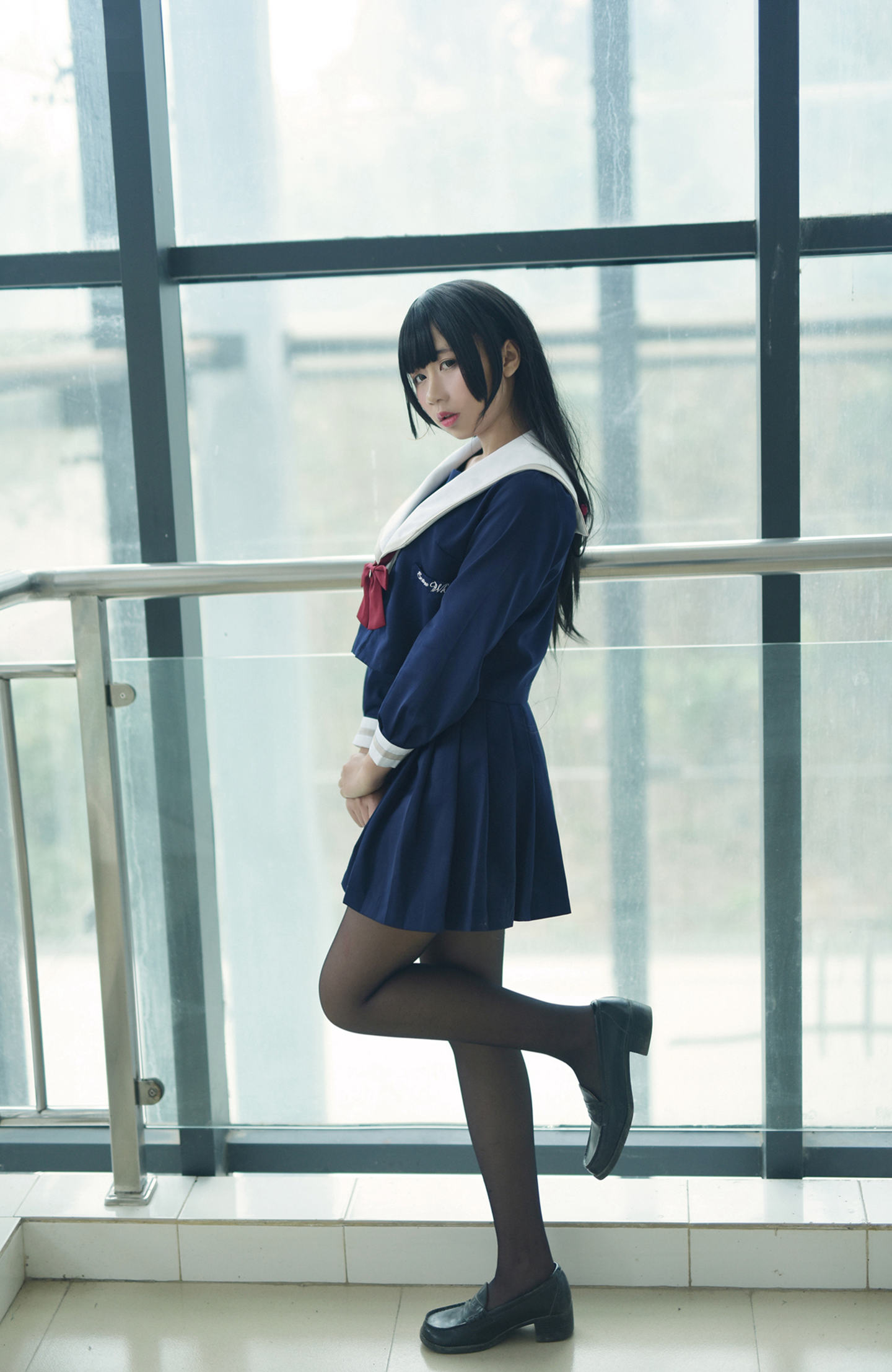 风之领域 NO.116 校服黑丝