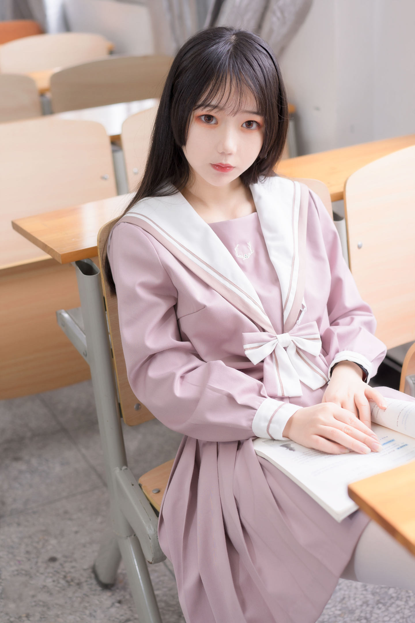 风之领域 NO.211 粉色JK小姐姐