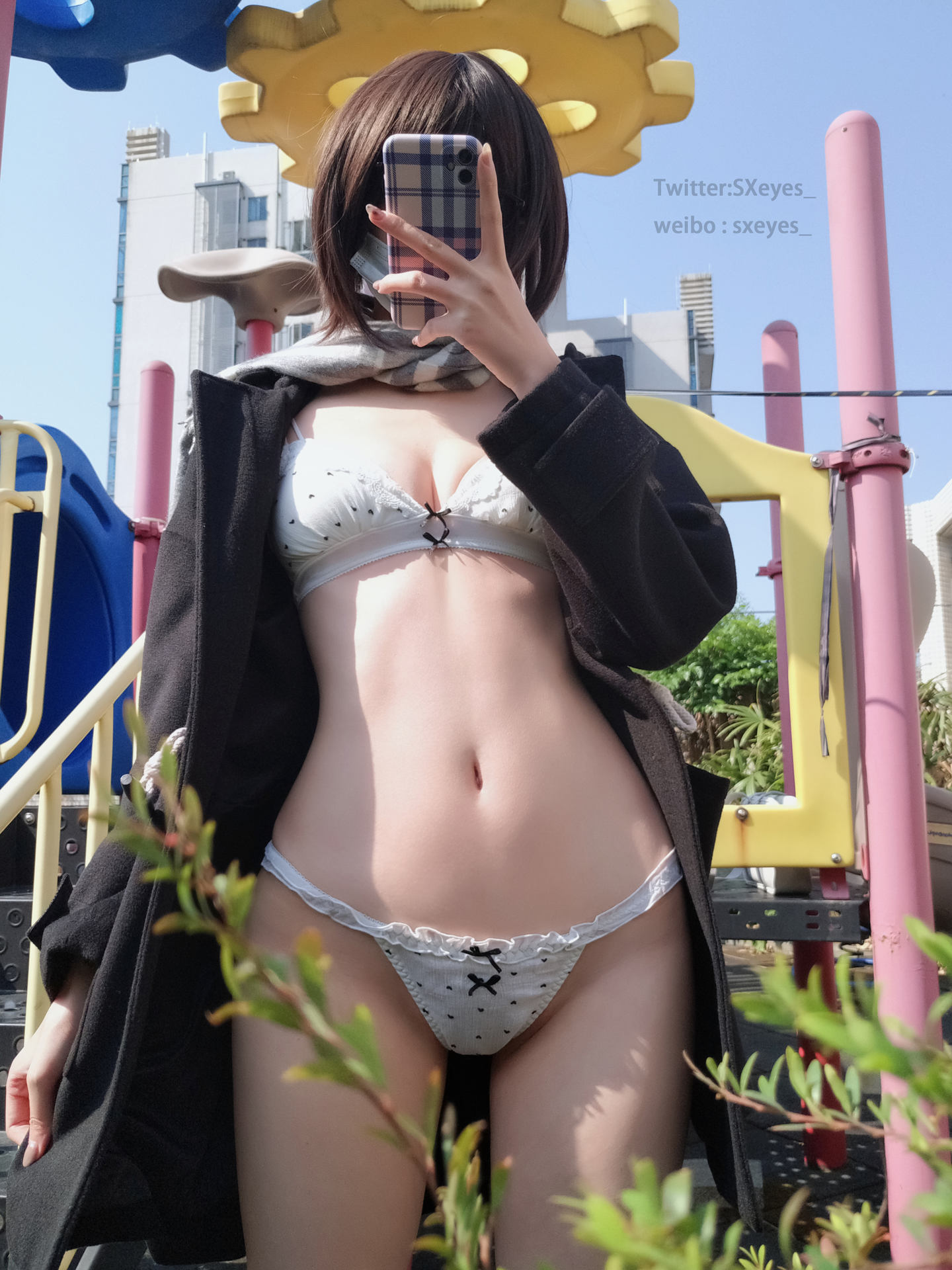 眼酱大魔王w  NO.032 室外jk