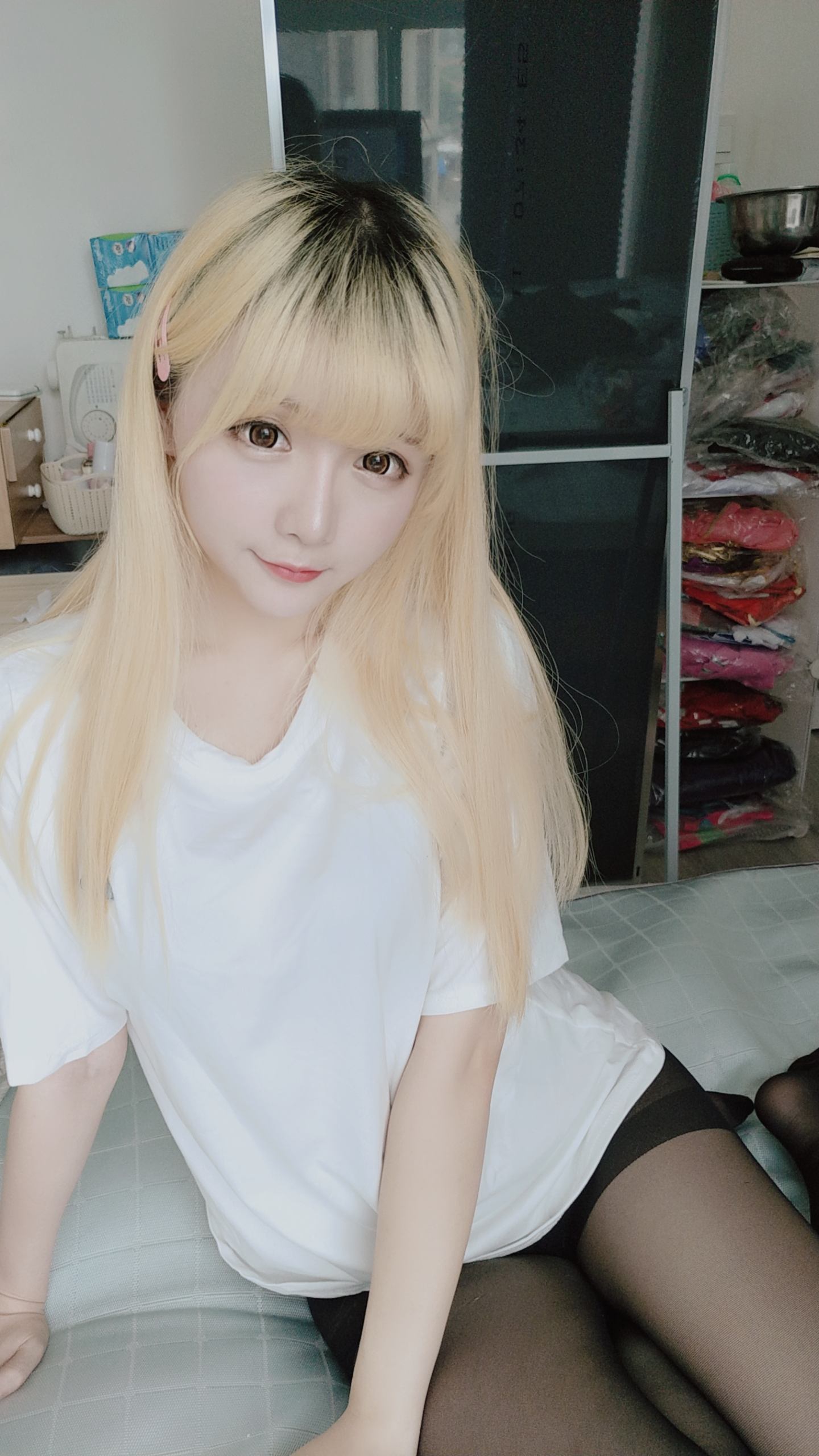 星之迟迟 NO.005 私人定制 6-22 白T恤 62P2V