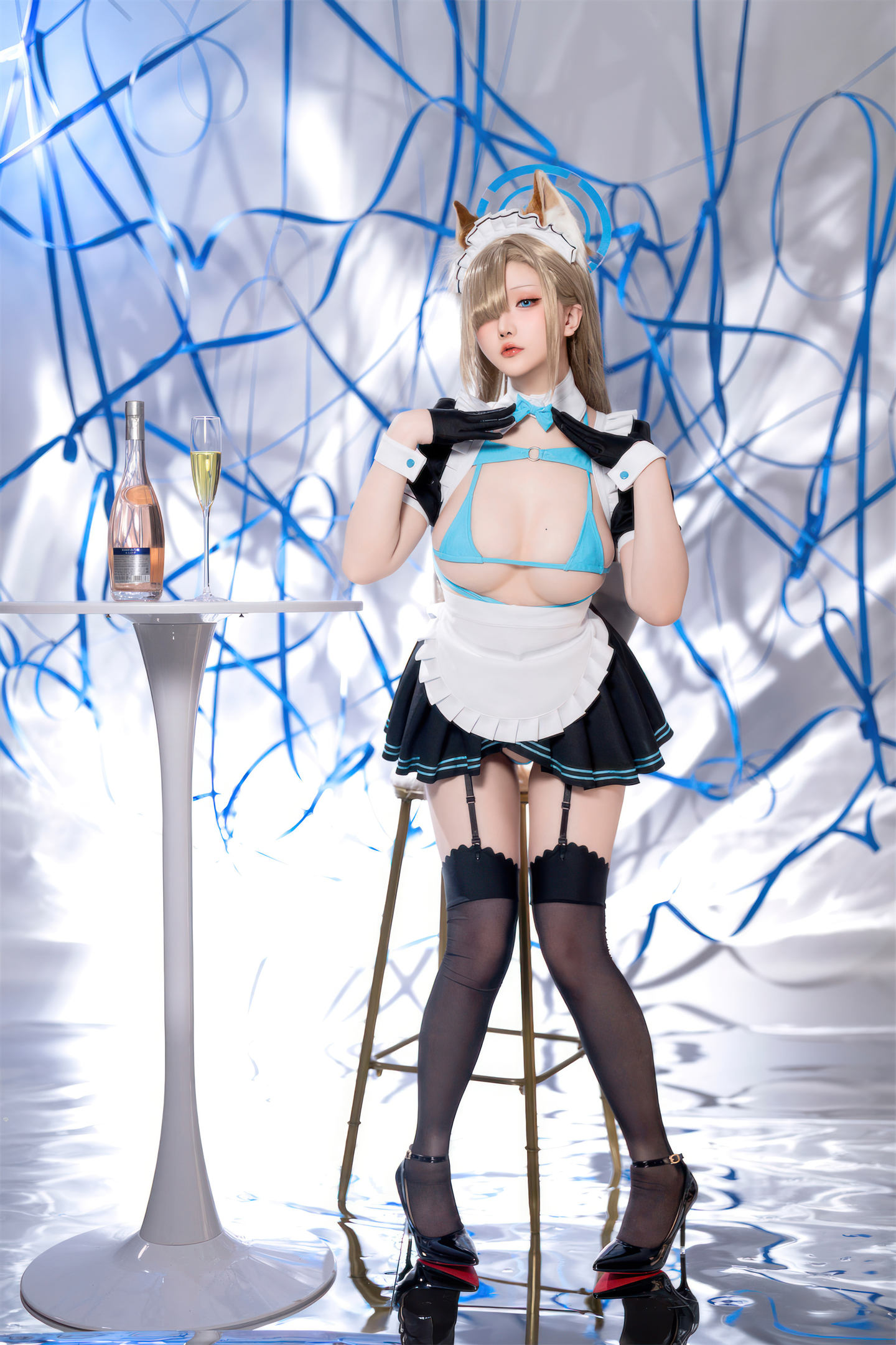 星之迟迟 NO.176 2023年12月计划C 明日奈女仆 [91P]