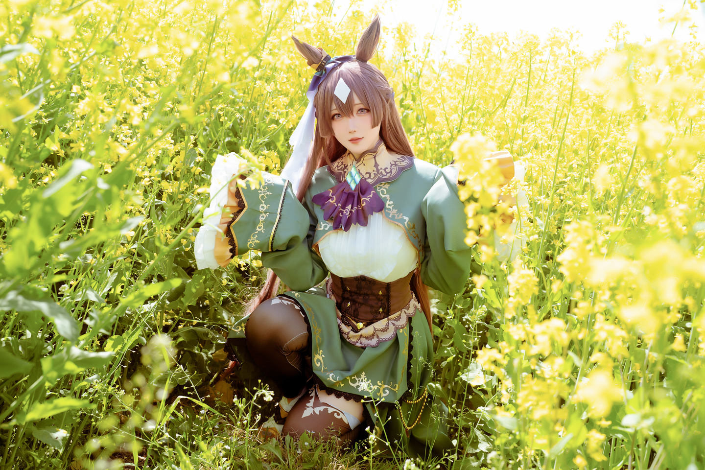 星之迟迟 NO.218 2024年07月计划G 赠品 赛马娘 里见光钻 梦想的回应 [48P1V]