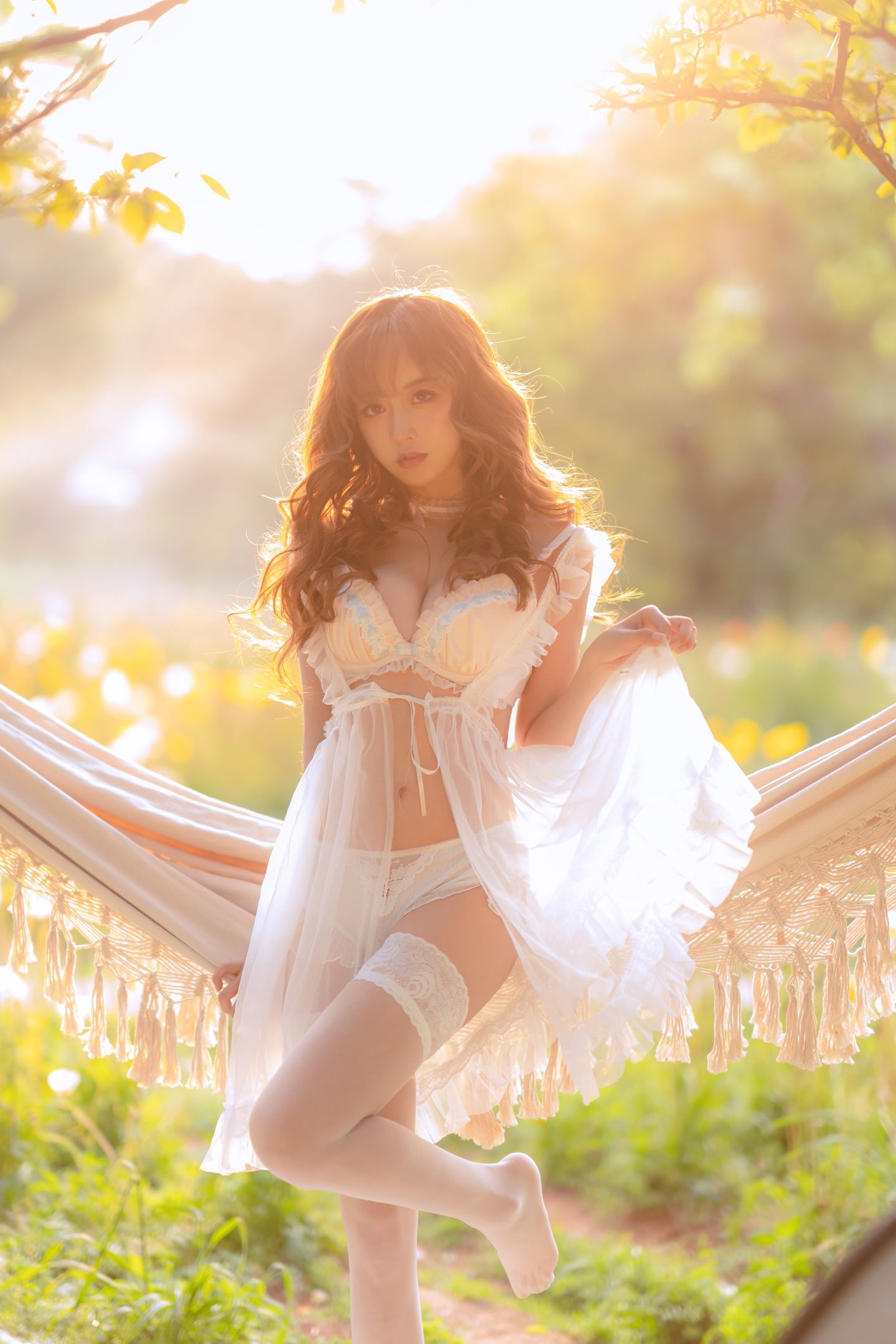 过期米线线喵 NO.121 吊床[52P]