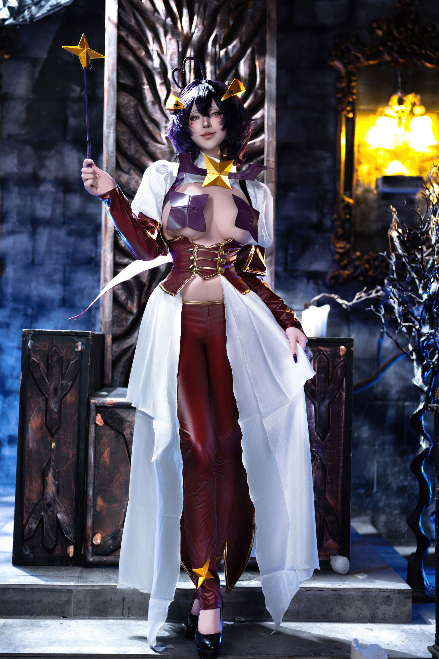 清水由乃 NO.81 &猪突猛蛋 憧憬成为魔法少女 柊舞缇娜+阿良河琪舞 [71P1V]