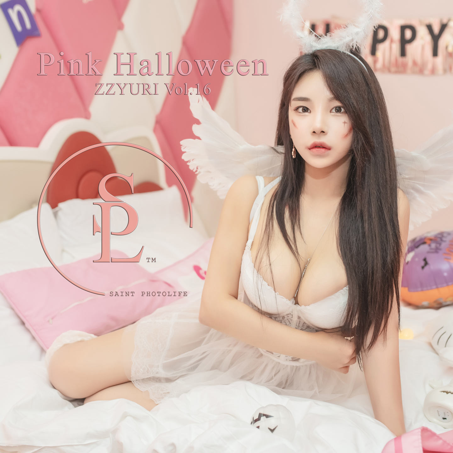 SAINT Photolife Vol.0111 Zzyuri(쮸리) Vol.16 Pink Halloween