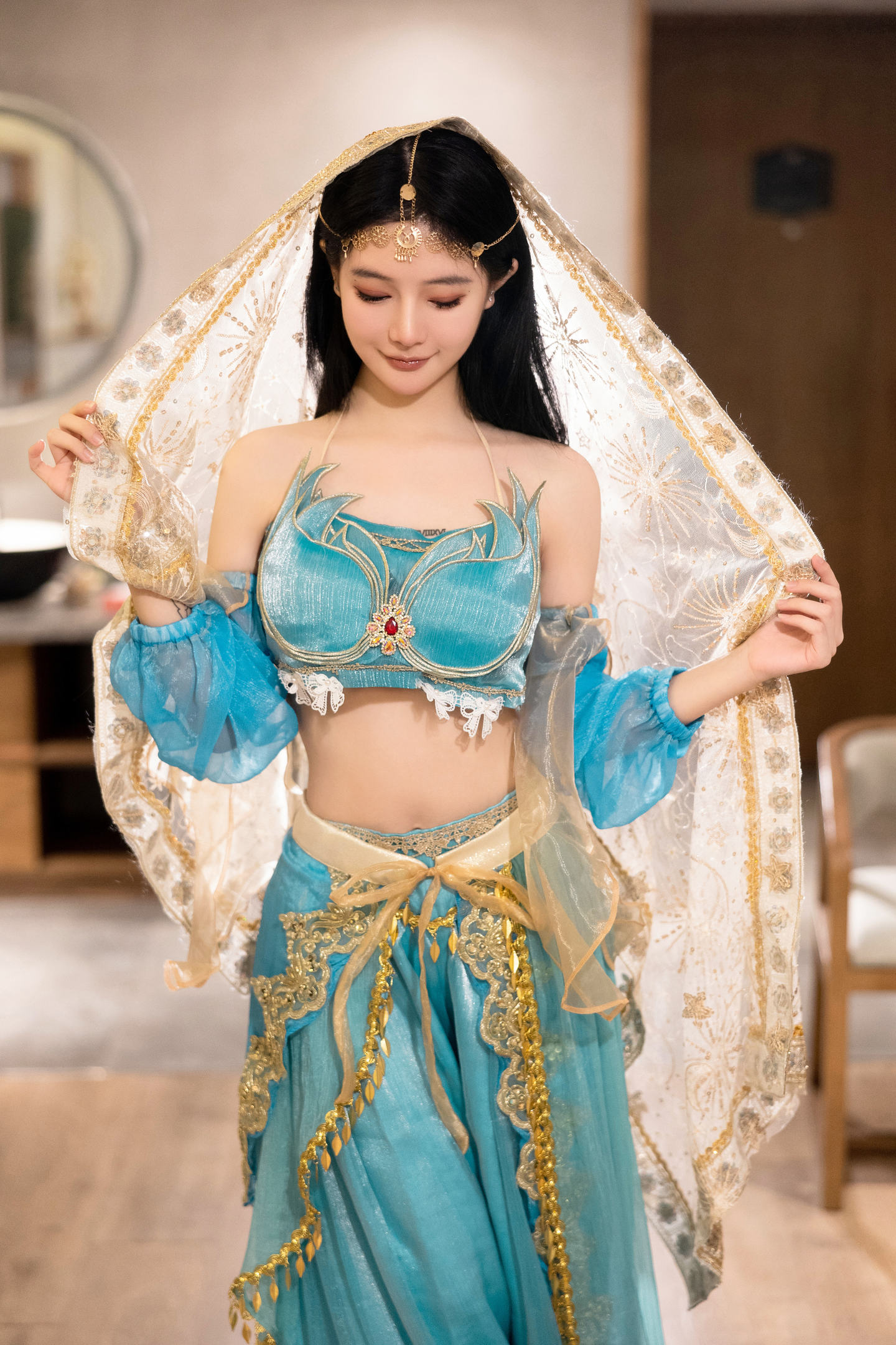 谢小蒽 NO.045 内购无水印 7469 西域舞娘 [92P]