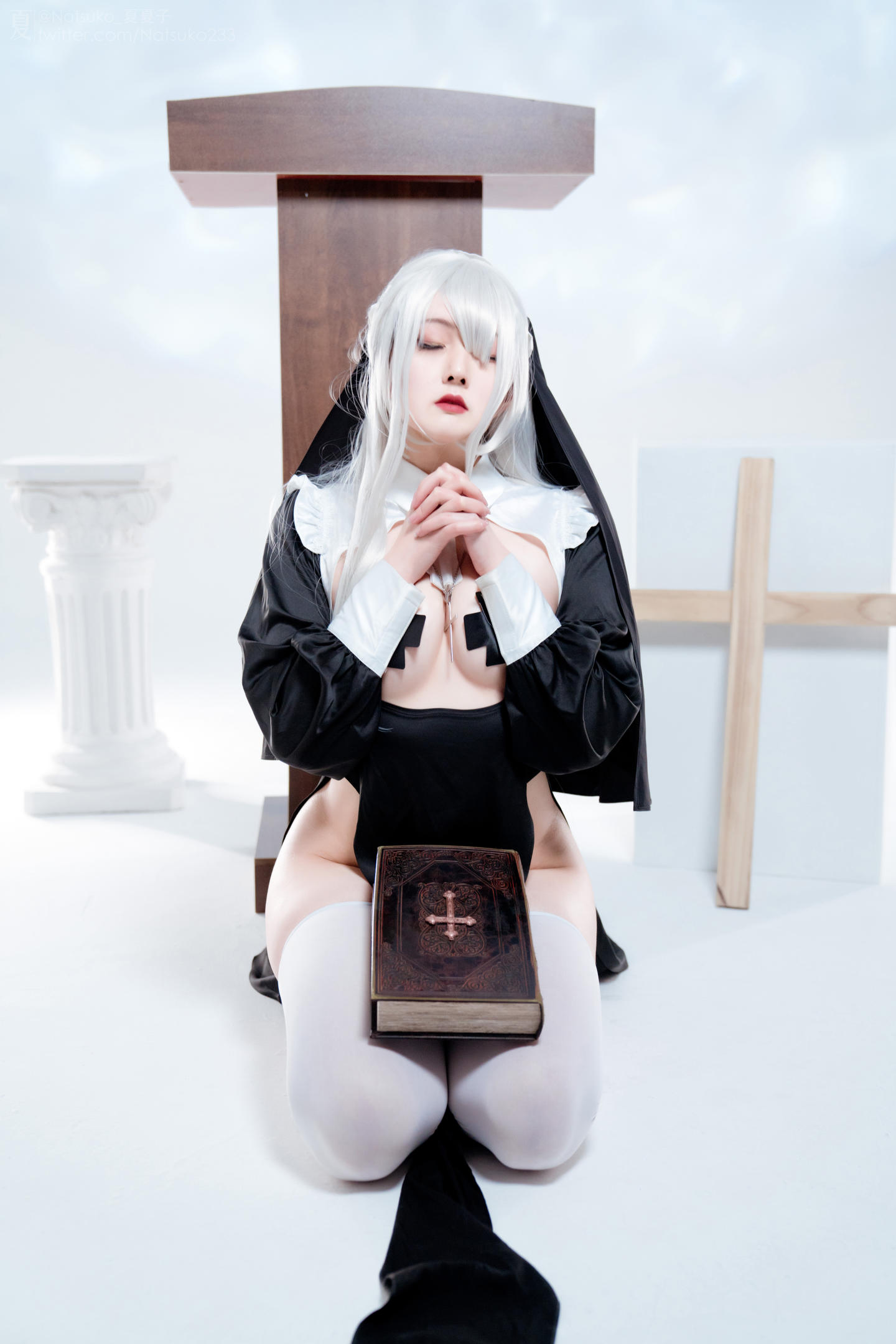 Natsuko夏夏子 – NO.08 反差修女 1V