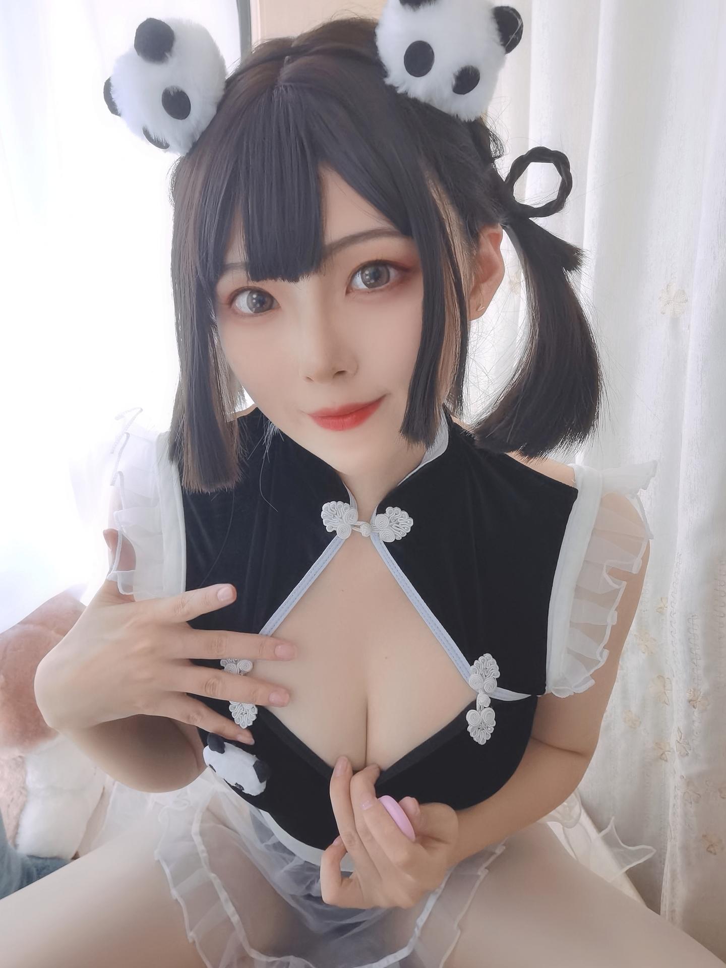 Natsuko夏夏子  NO.31 熊猫女仆 [64P1V]