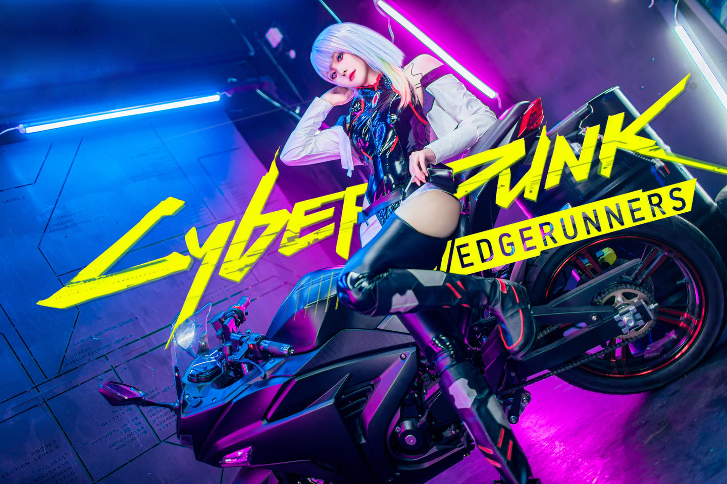 Natsuko夏夏子  NO.32 赛博朋克边缘行者Lucy [61P]