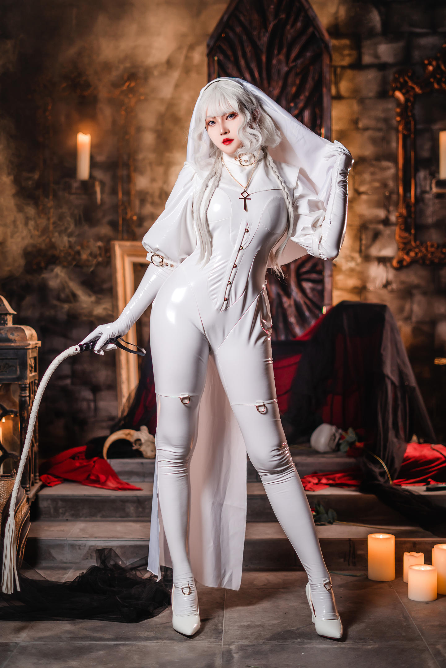 Natsuko夏夏子  NO.59 白修女 [60P1V]