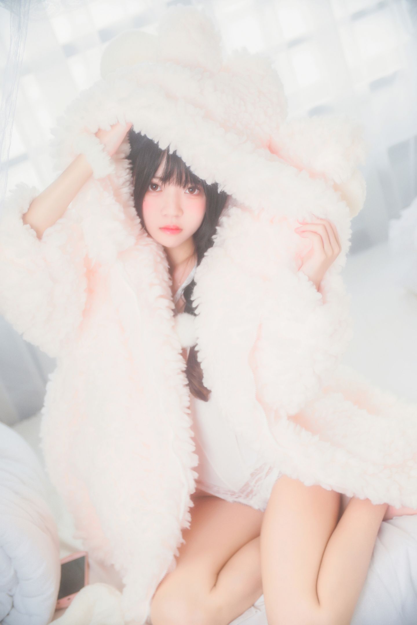 桜桃喵 NO.016 冬眠 纯白私房 [46P]