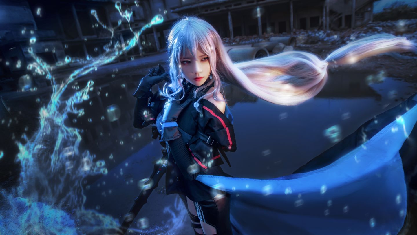 桜桃喵 NO.086 斯卡蒂 [16P]