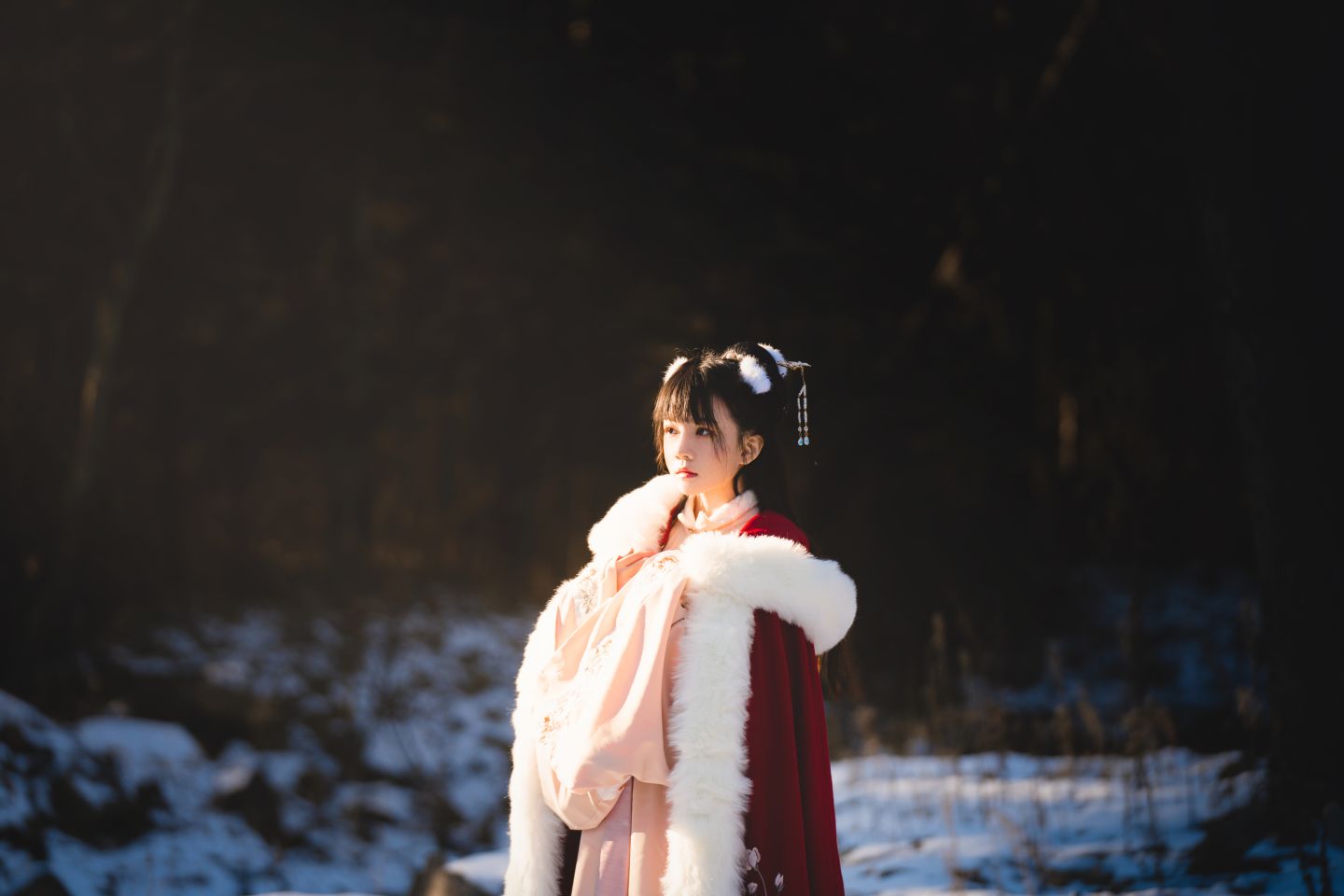 桜桃喵 NO.095 熹微 [30P]