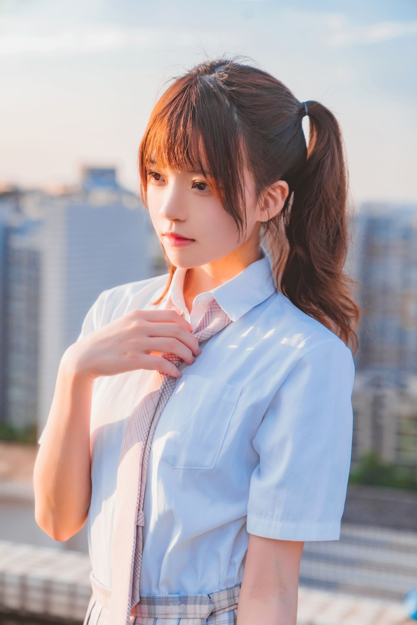 桜桃喵 NO.109 橘子汽水 [15P]