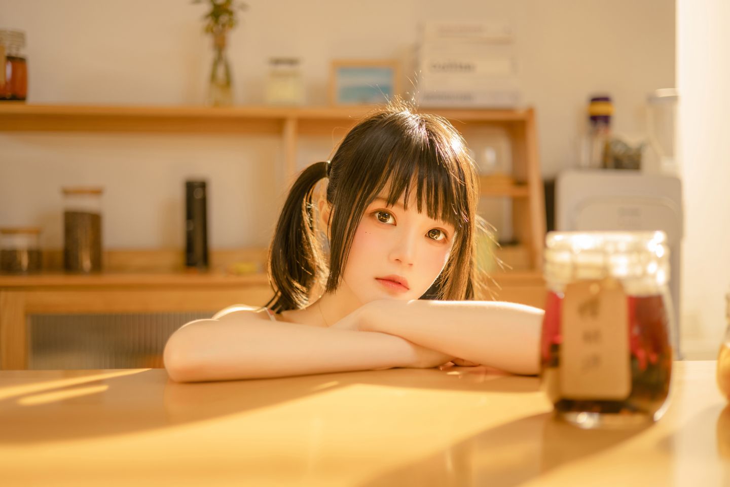 桜桃喵 NO.160 瞌睡[43P]