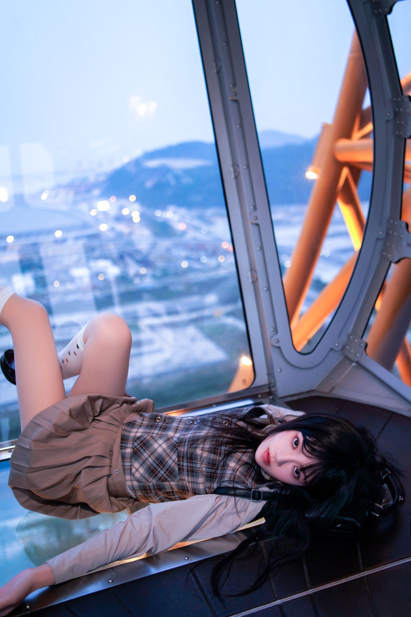 桜桃喵 NO.205 制服摩天轮 [27P]