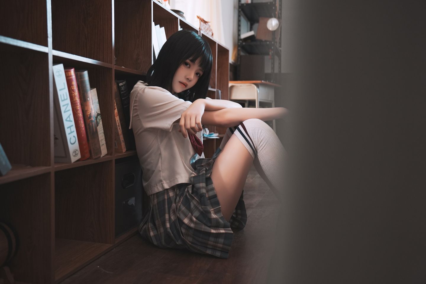 桜桃喵 NO.211 教室死库水[48P]